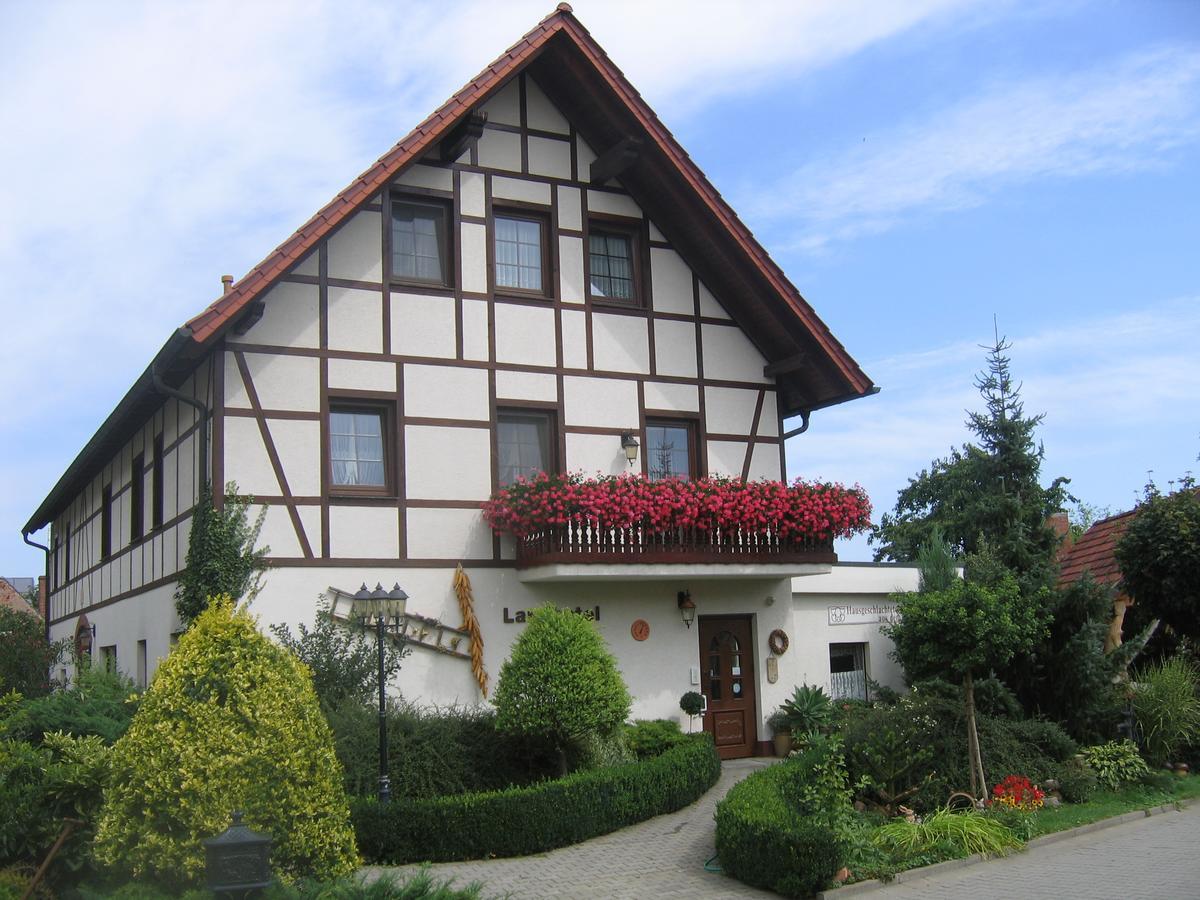 Landhotel Biberburg บาด ลีเบนแวร์ดา ภายนอก รูปภาพ